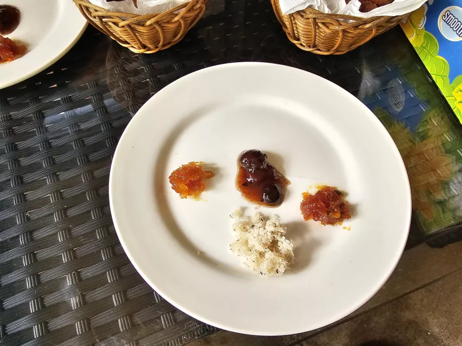 Degustazione di marmellate