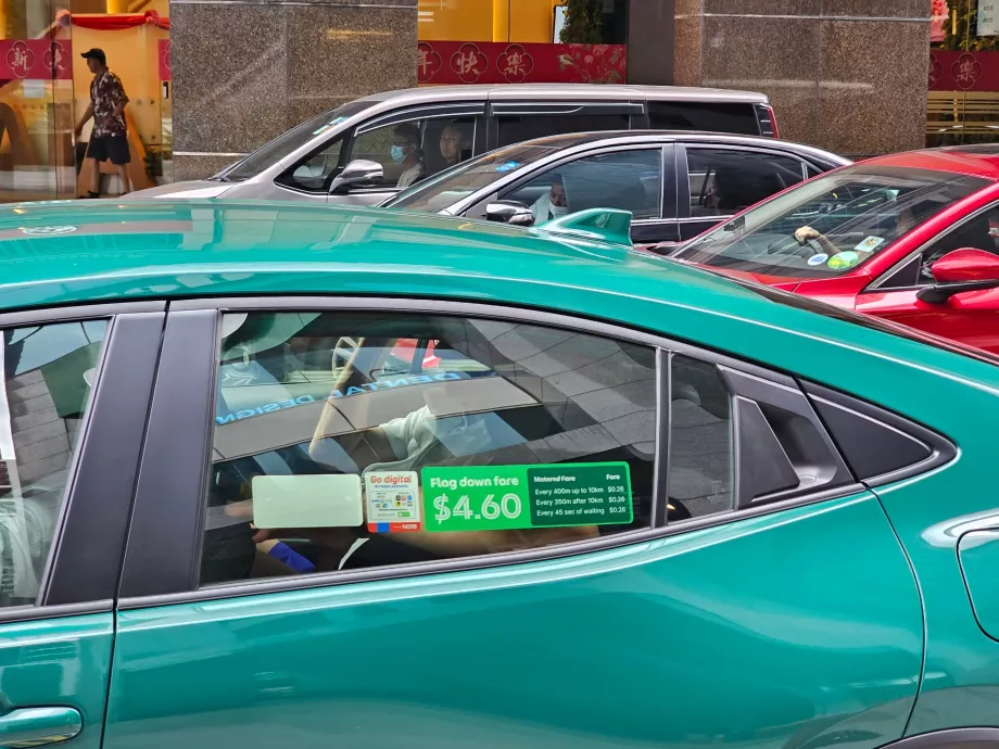 Listino prezzi dei taxi