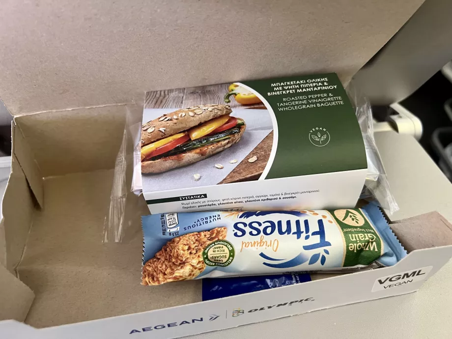 Catering di Aegean Airlines