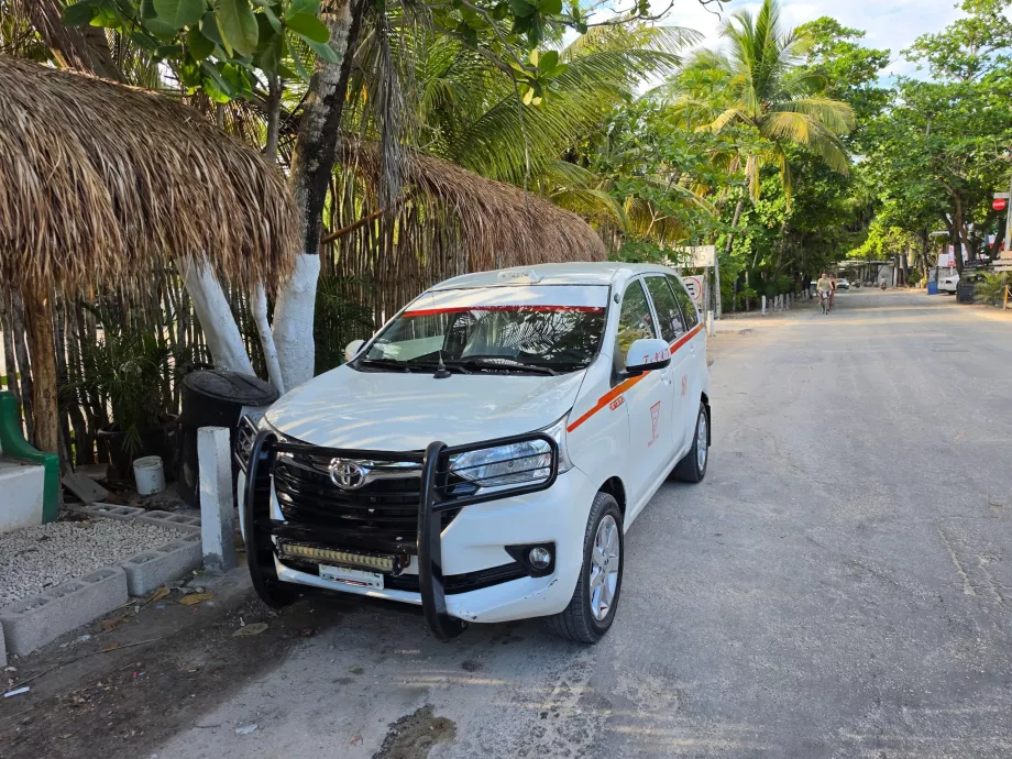 Taxi a Tulum