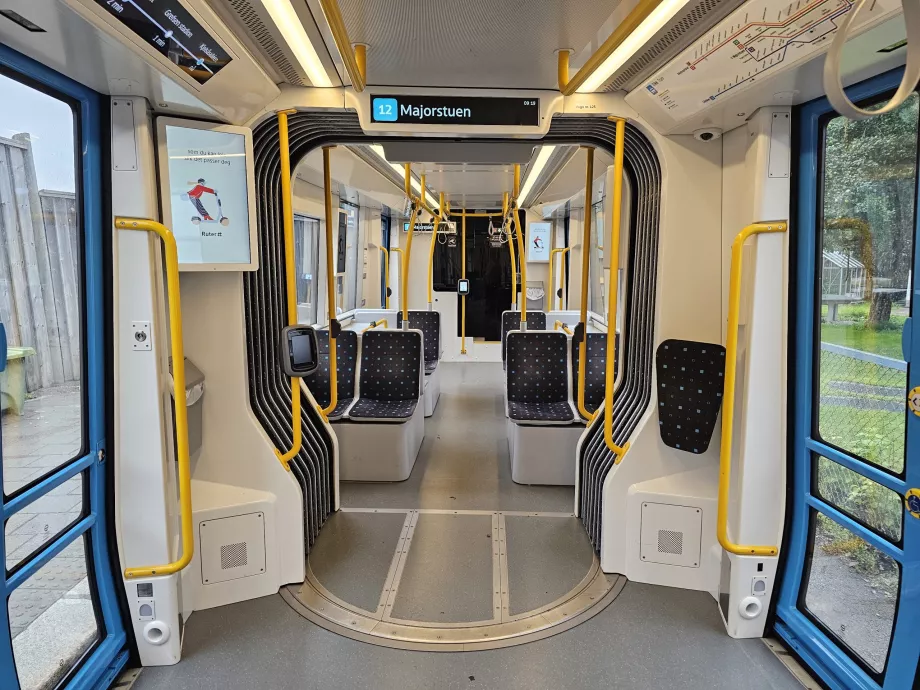 Interno del tram