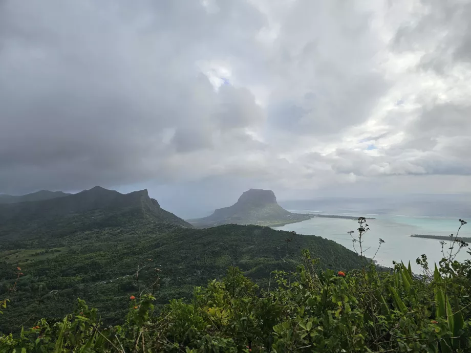 Vista dal Piton du Canot