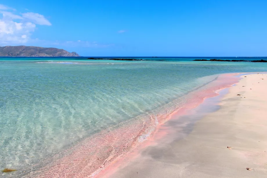 Sabbia rosa a Elafonisi