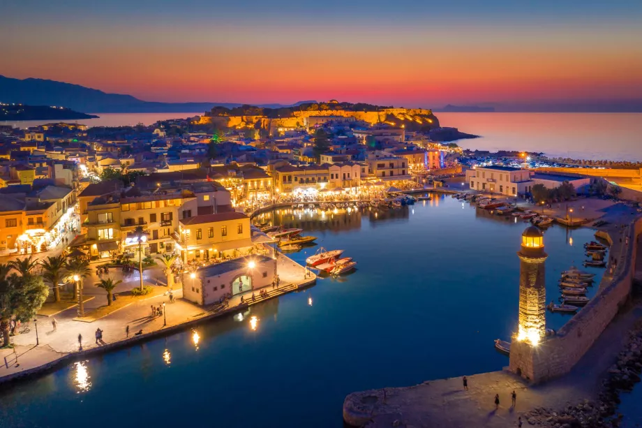 Rethymno di notte