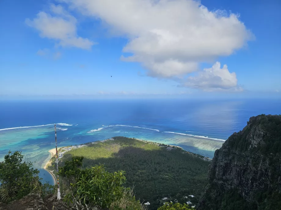 Vista dalla cima di Le Morne