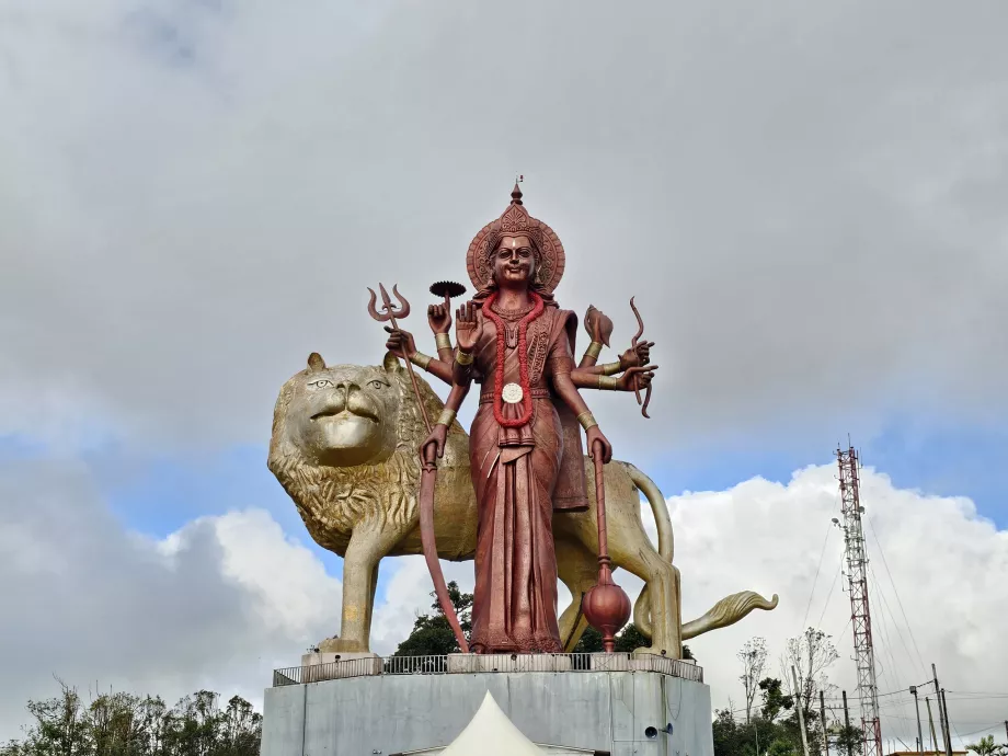Le statue del Tempio del Grand Bassin