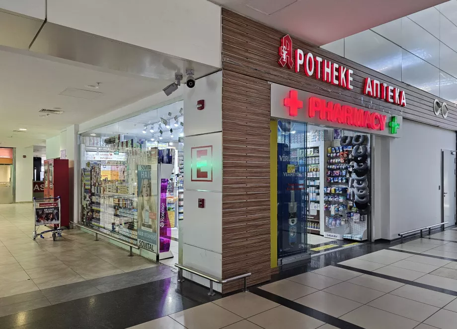 Farmacia, area pubblica, Terminal 2