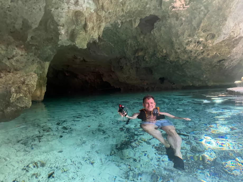 Io al Gran Cenote