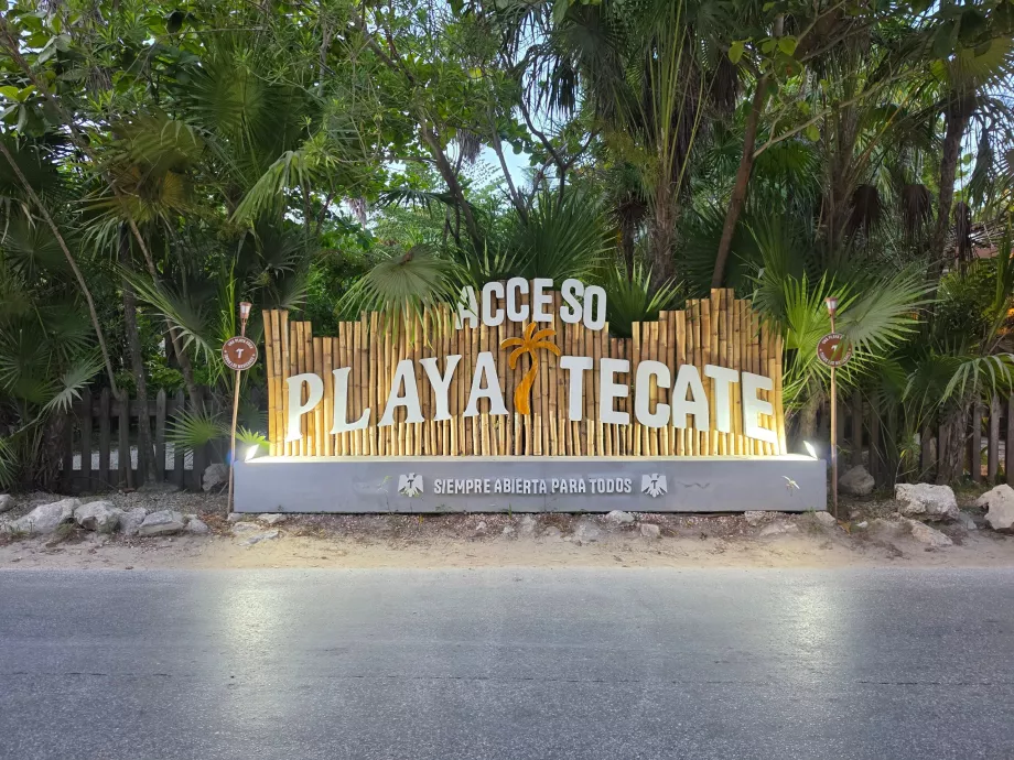 Uno dei beach club di Tulum