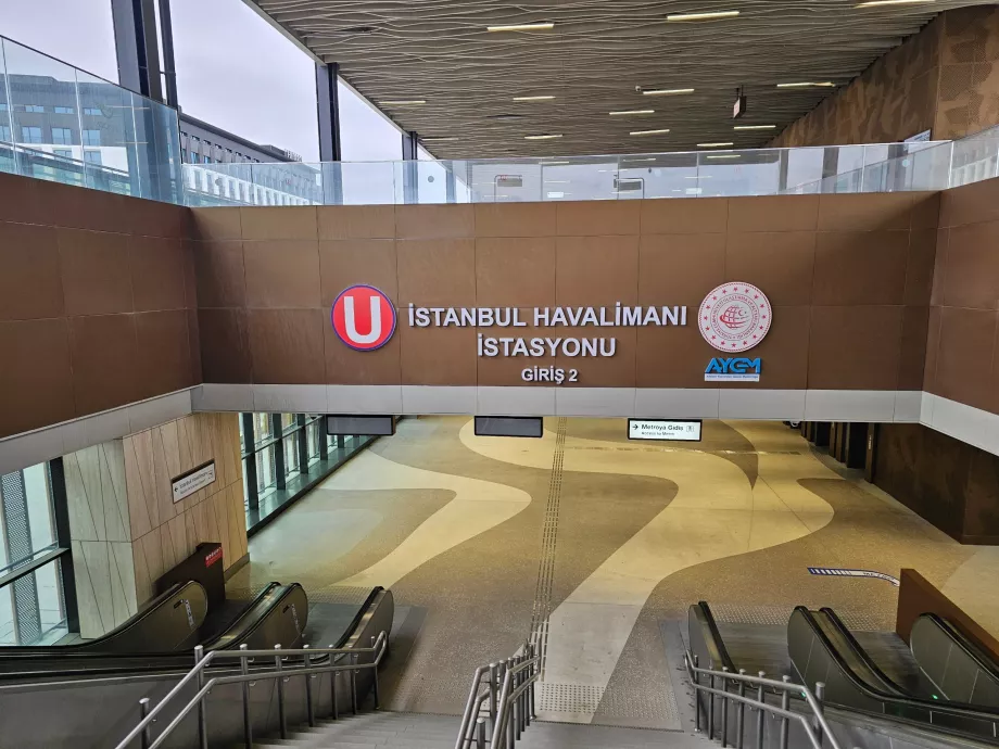 Stazioni della metropolitana dell'aeroporto di Istanbul