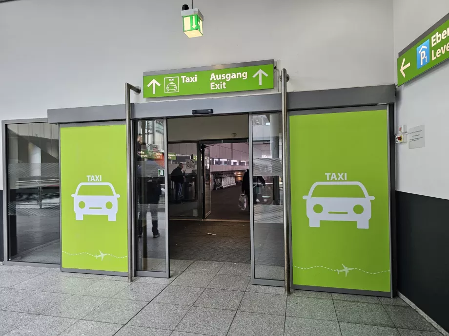 Uscita per i taxi
