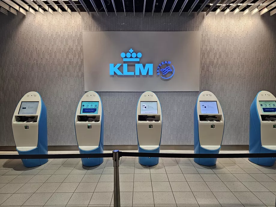 Chioschi di trasferimento KLM
