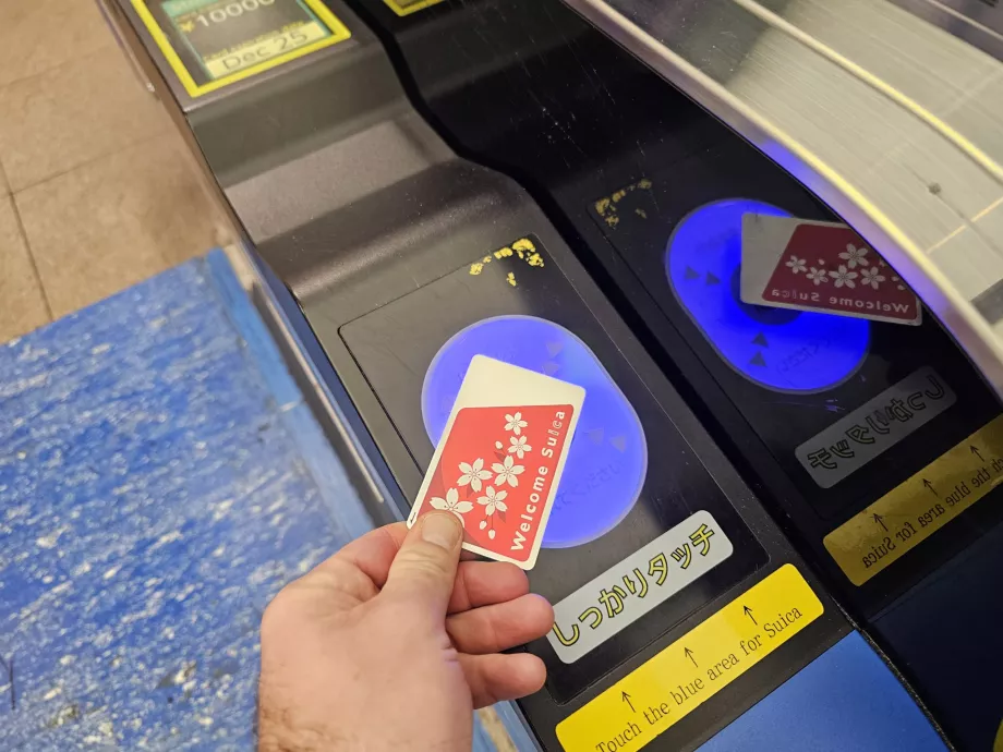 Utilizzo della carta Suica