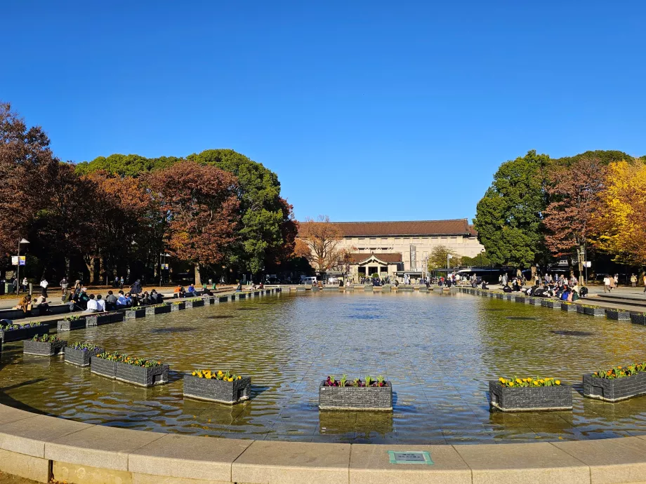 Fontana nel Parco di Ueno