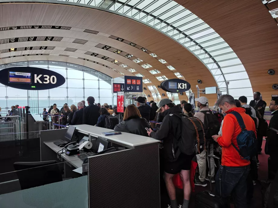Imbarco per il volo