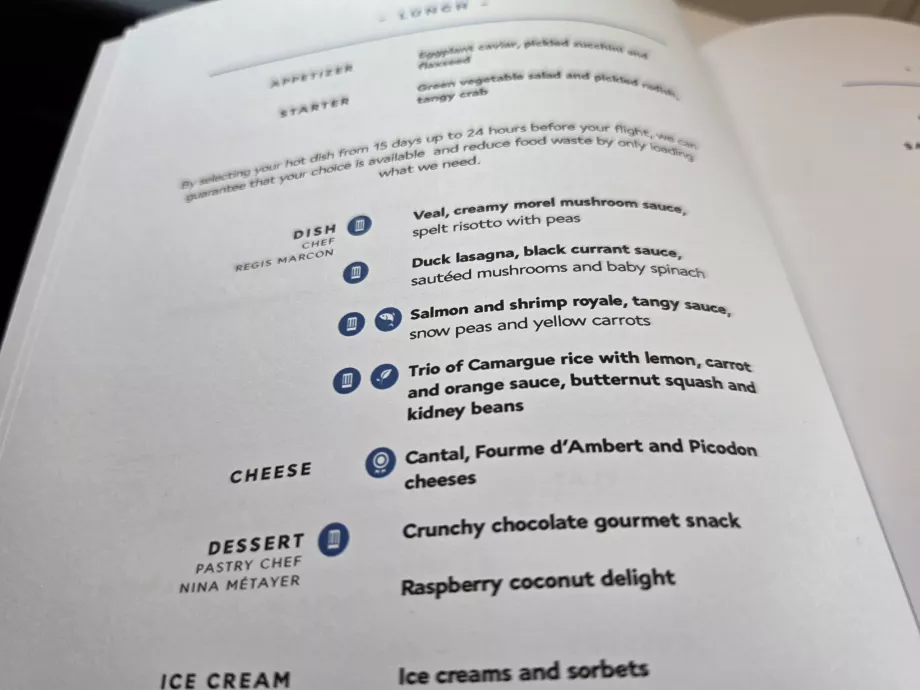Menu – pranzo