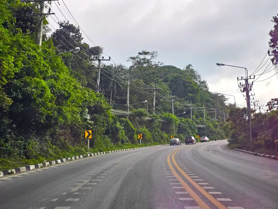 Strade principali dell'isola