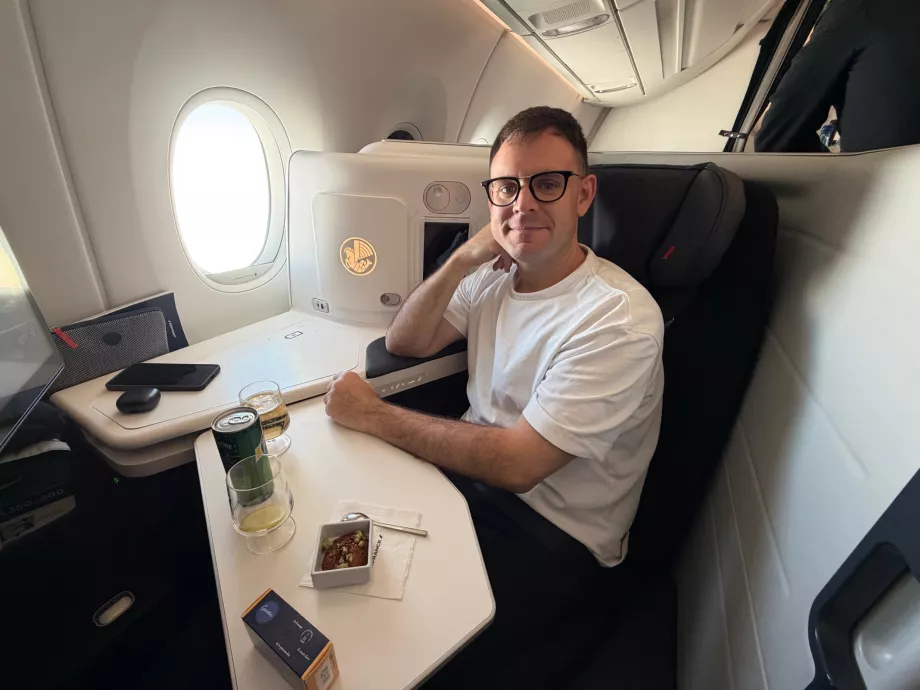 Io in business class su Air France
