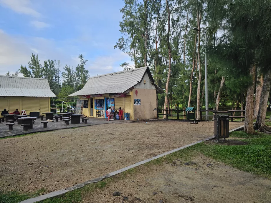 Spiaggia di St Felix, punto di ristoro