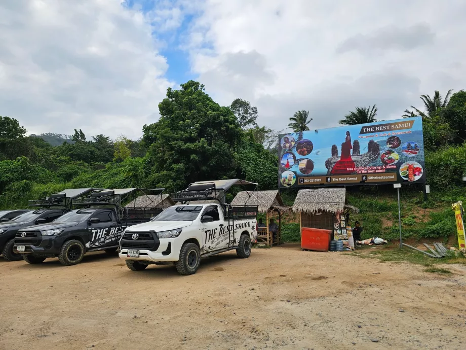 Trasporto jeep a Overlap Stone 2