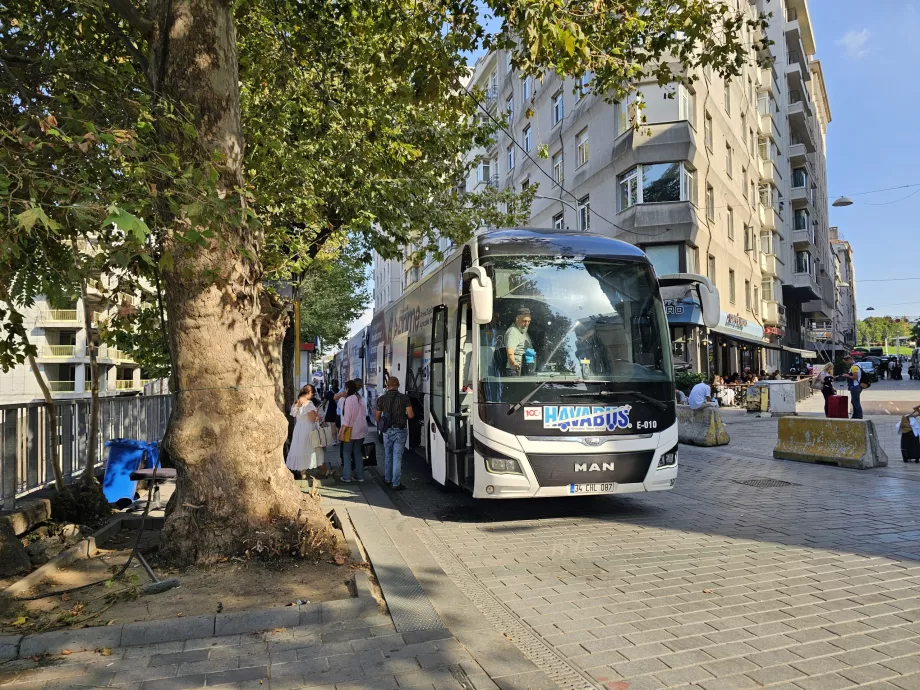 Direzione Havabus Aeroporto Sabiha Gokcen - Piazza Taksim
