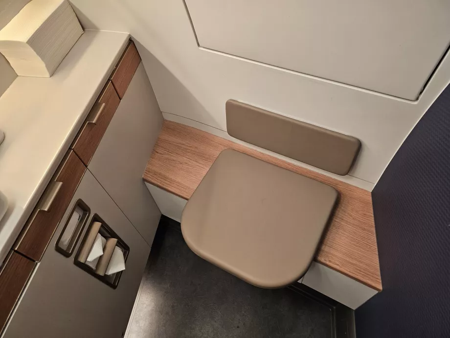 Toilette per i passeggeri di Prima Classe