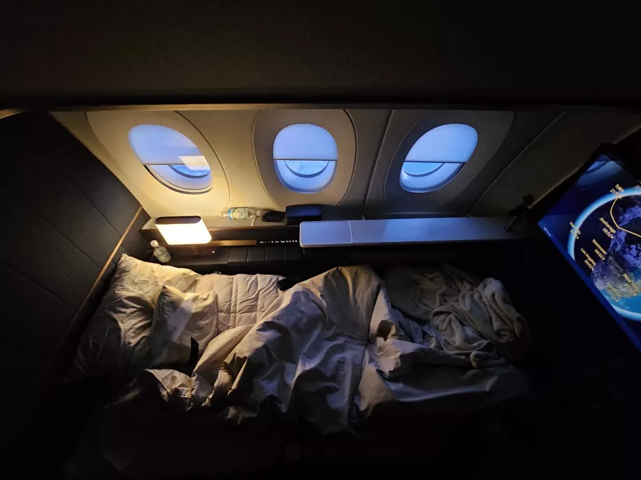 Divano pieghevole sul letto