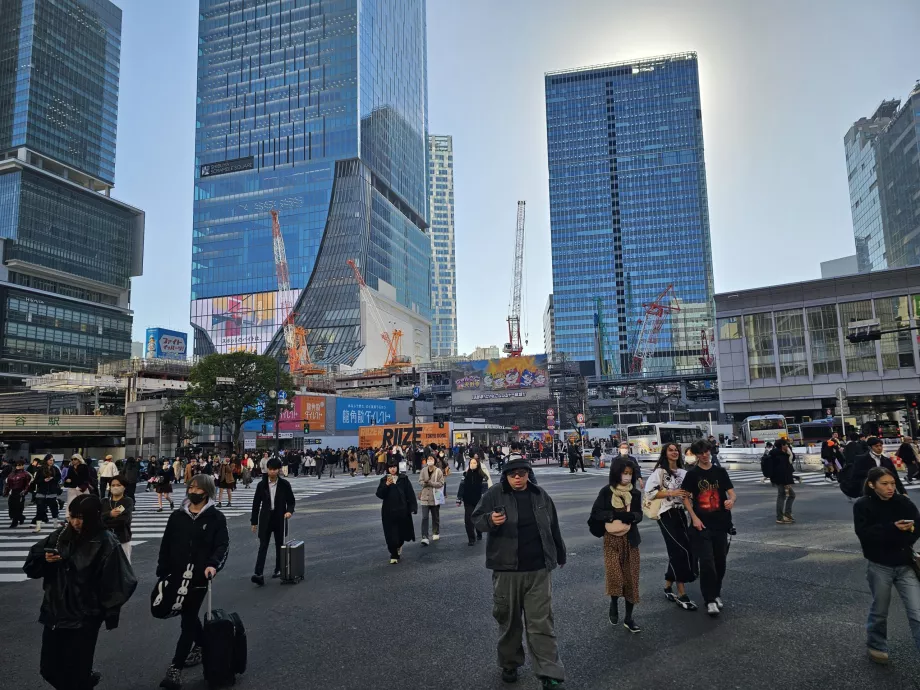 Il giorno, il quartiere di Shibuya