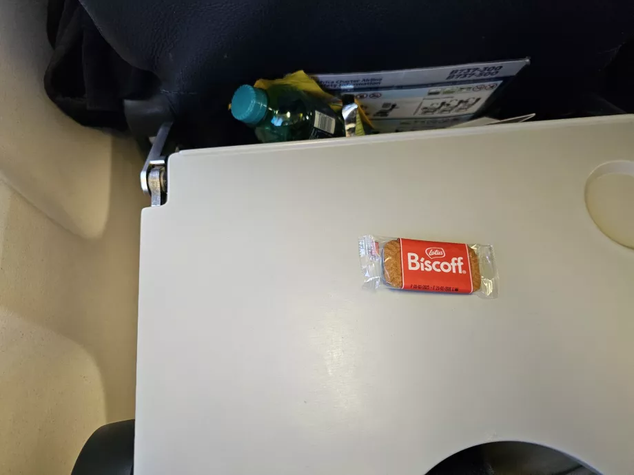 Biscotto prima dell'atterraggio