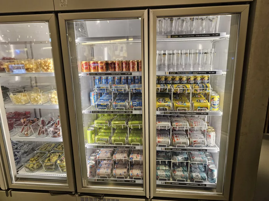 Condividi Lounge, bevande