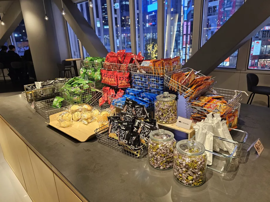 Condividi Lounge, rinfreschi