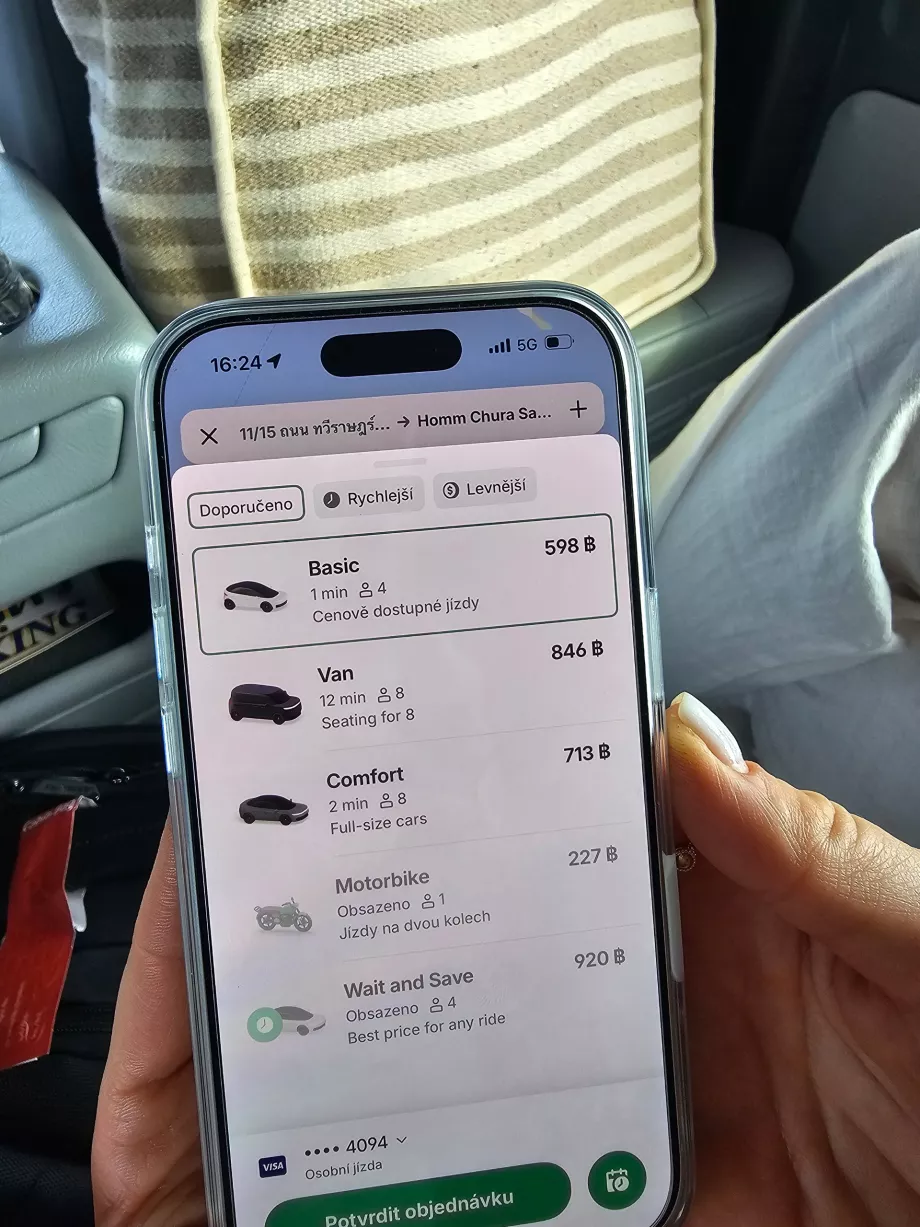 Prezzi dei bulloni dal molo a Chaweng