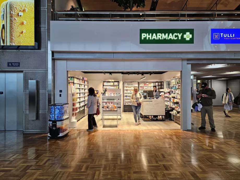 Farmacia, zona di transito