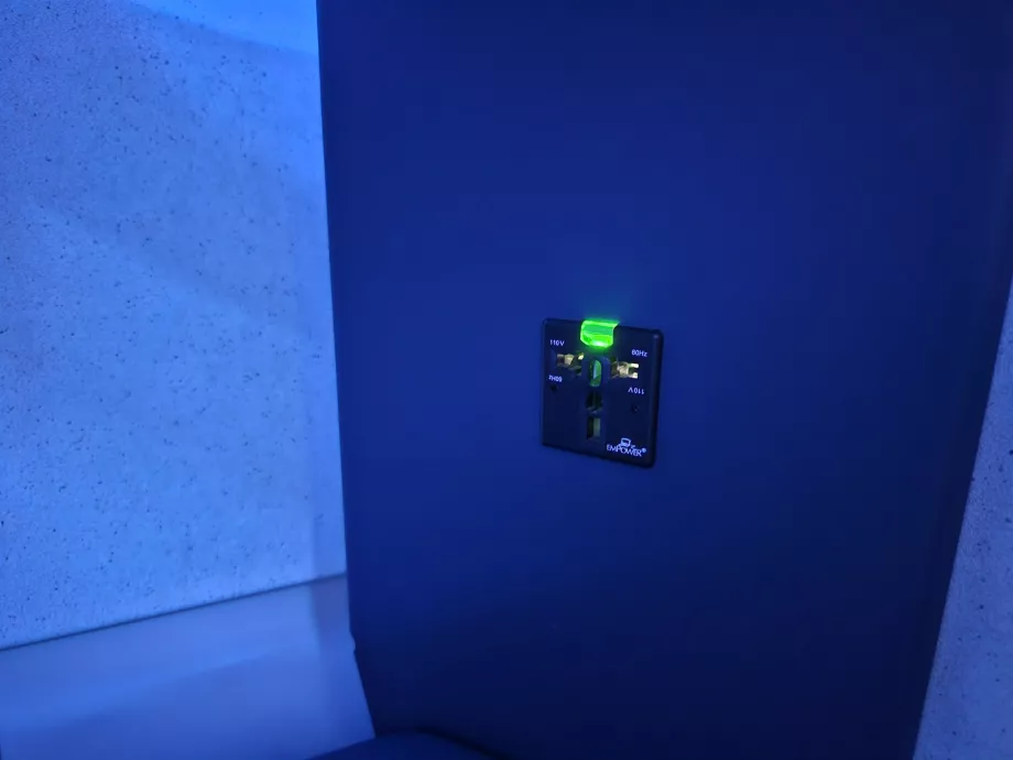 Presa per la ricarica dei dispositivi elettronici