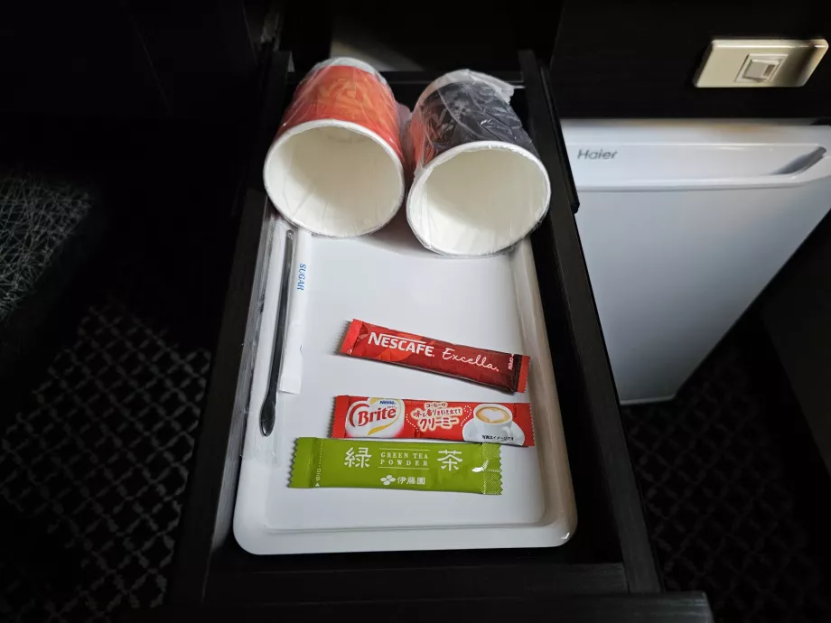 Caffè istantaneo e tè verde