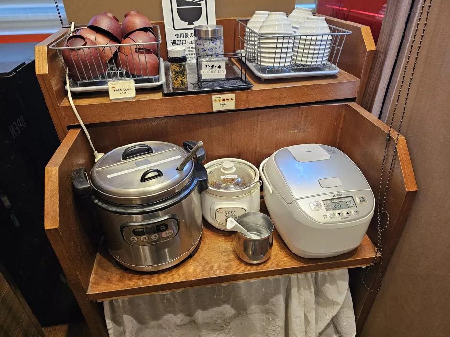 Colazione - riso e zuppa di miso