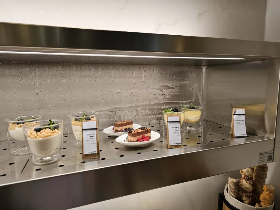 Lounge di Prima Classe (Terminal principale) - dolci e dessert