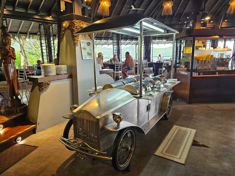 Colazione: offerta di cibo caldo