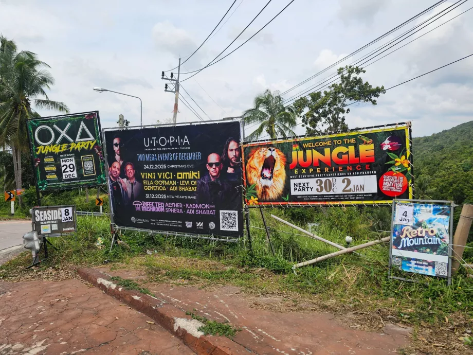 Annunci per feste e discoteche