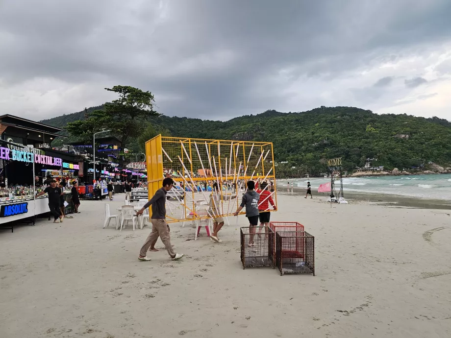 Preparativi per la Festa della Luna Piena - pomeriggio