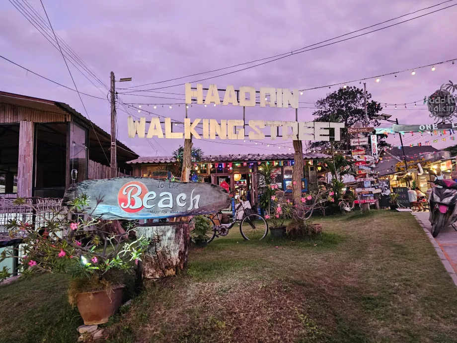 Strada pedonale di Haad Rin