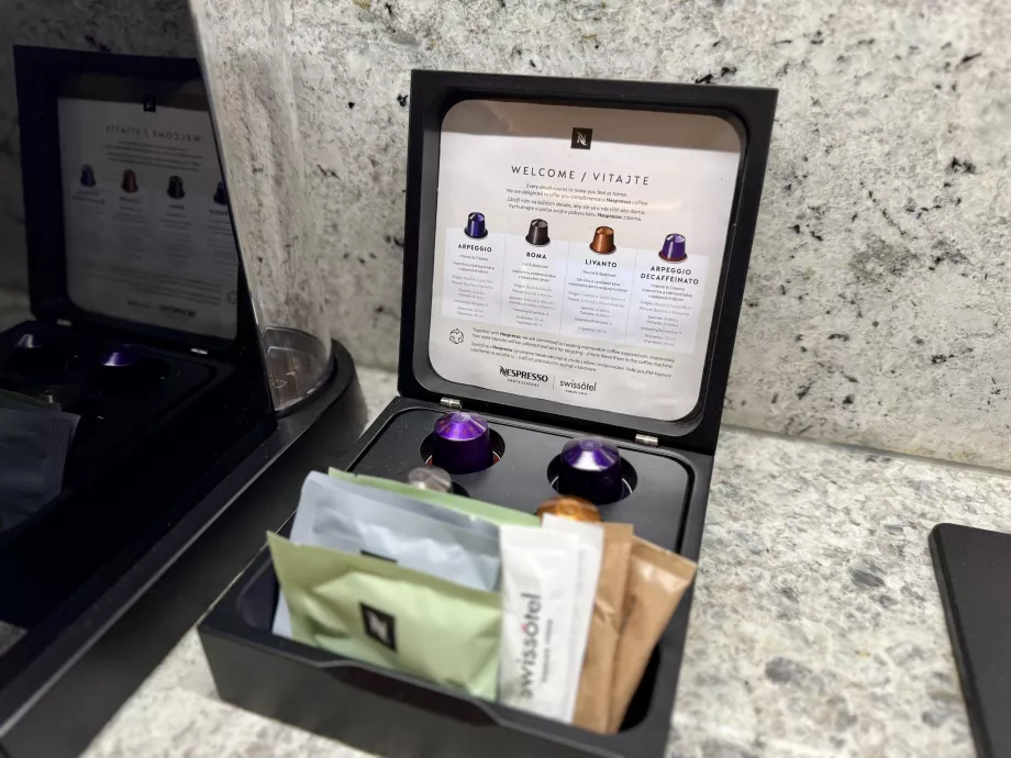 Caffè Nespresso in camera
