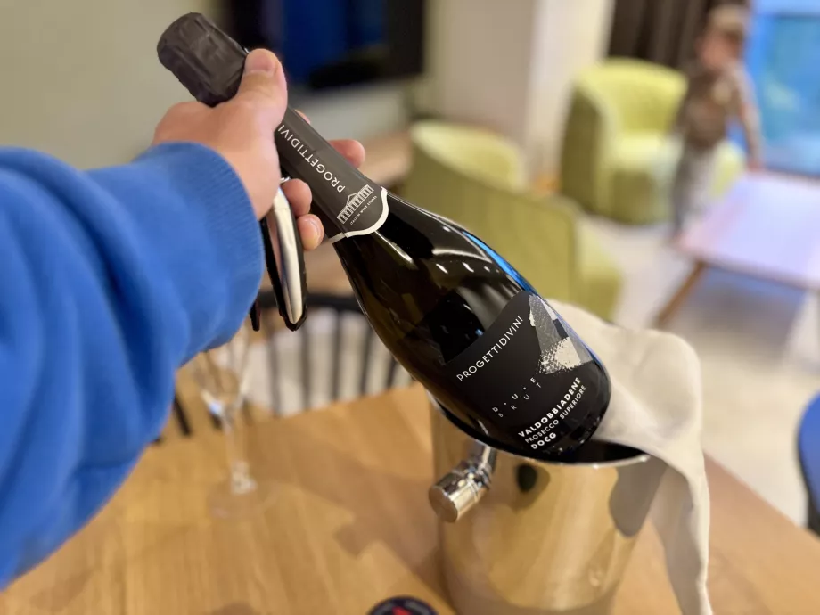 Prosecco di benvenuto