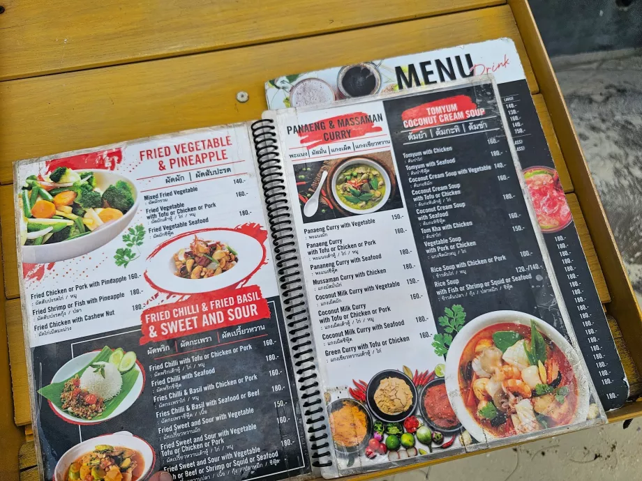 Insalata Beach, prezzi nei ristoranti