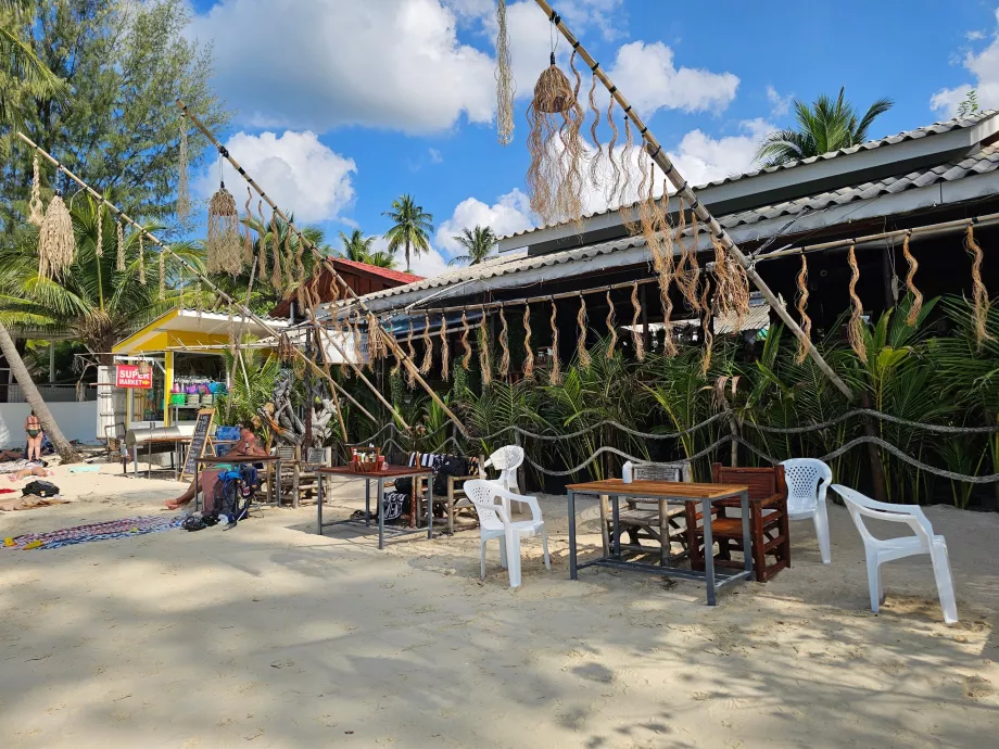 Spiaggia dell'insalata, ristorante
