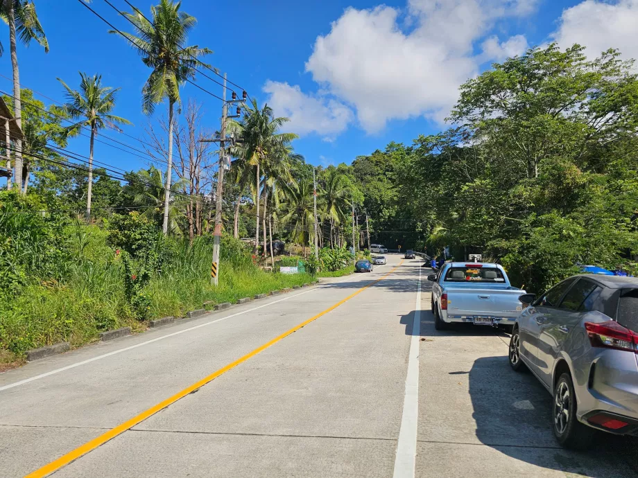 Strada principale per Koh Phangan