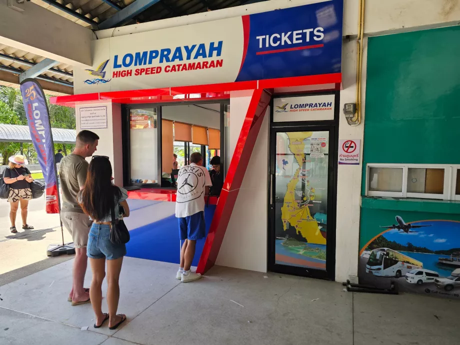 Molo di Thong Sala, biglietteria