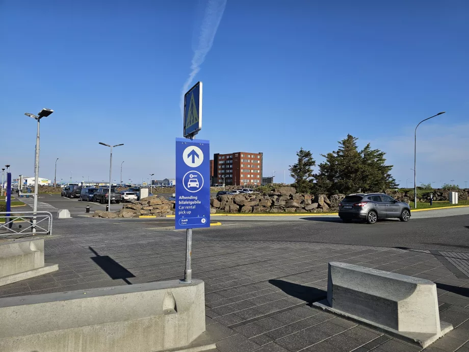 Direzione dei parcheggi a noleggio