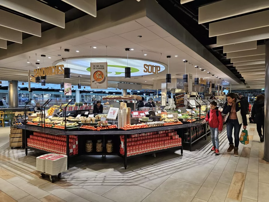 Food Court, zona di transito, Schengen