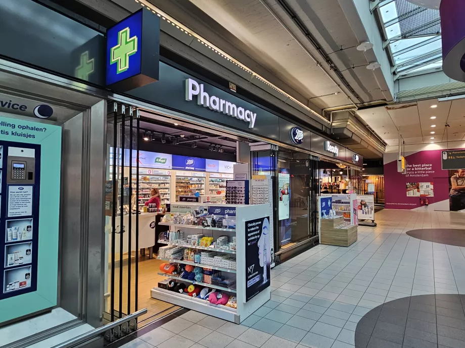 Farmacia Boots, Aeroporto AMS